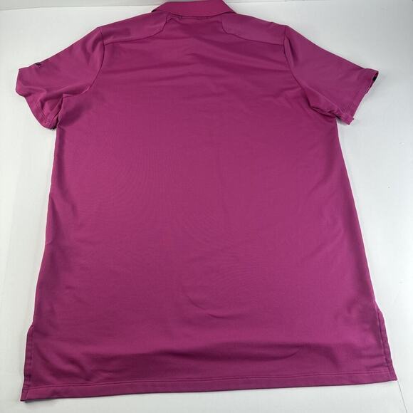 RLX Ralph Lauren Polo Men’s Med Hot Pink Golf Shirt - Picture 7 of 7
